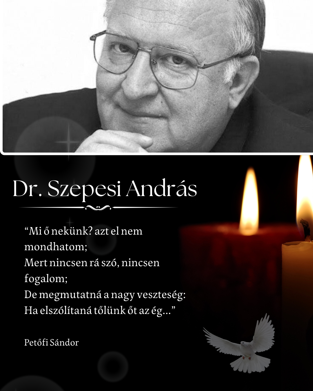 Elhunyt Dr. Szepesi András